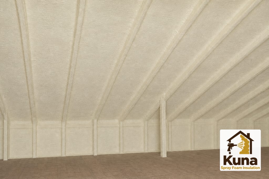 Attic Spray Foam Insulation photo