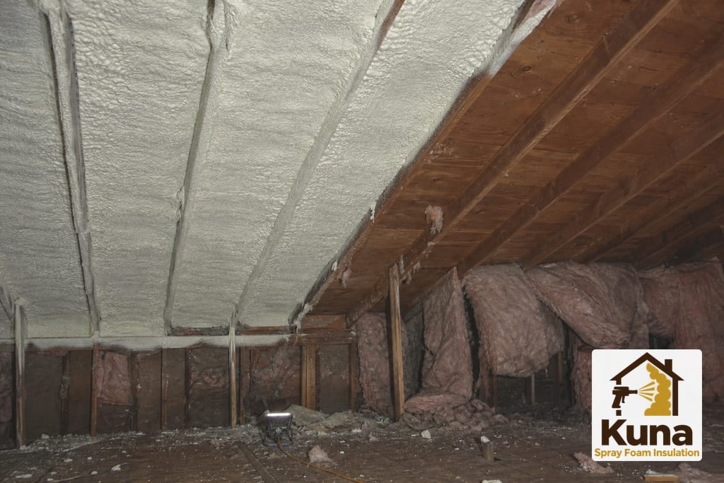 Attic Spray Foam Insulation photo