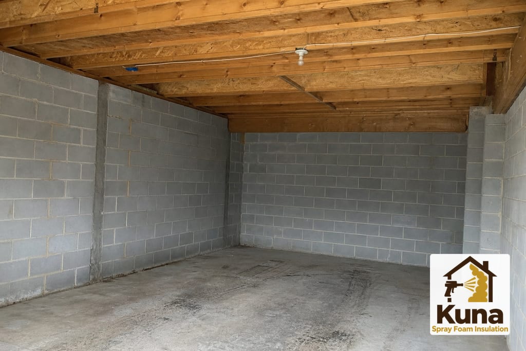 Garage And Basement Spray Foam Insulation photo