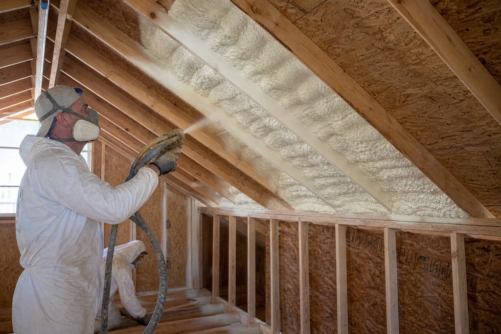 Foam Spraying photo